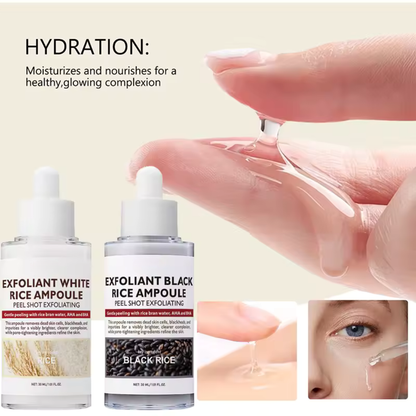 Black Rice Glow Repair Shot | Gentle Cleansing Essence & Exfoliant