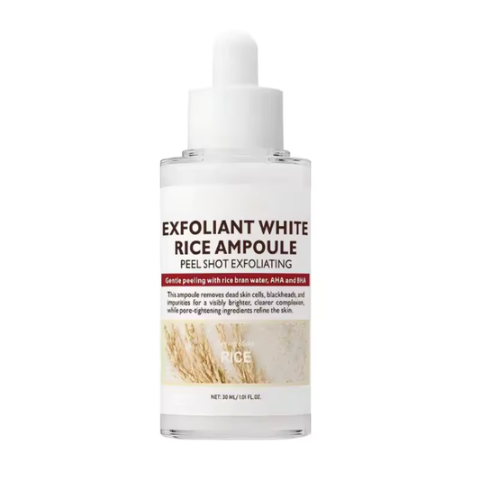 White Rice Glow Repair Shot | Gentle Cleansing Essence & Exfoliant