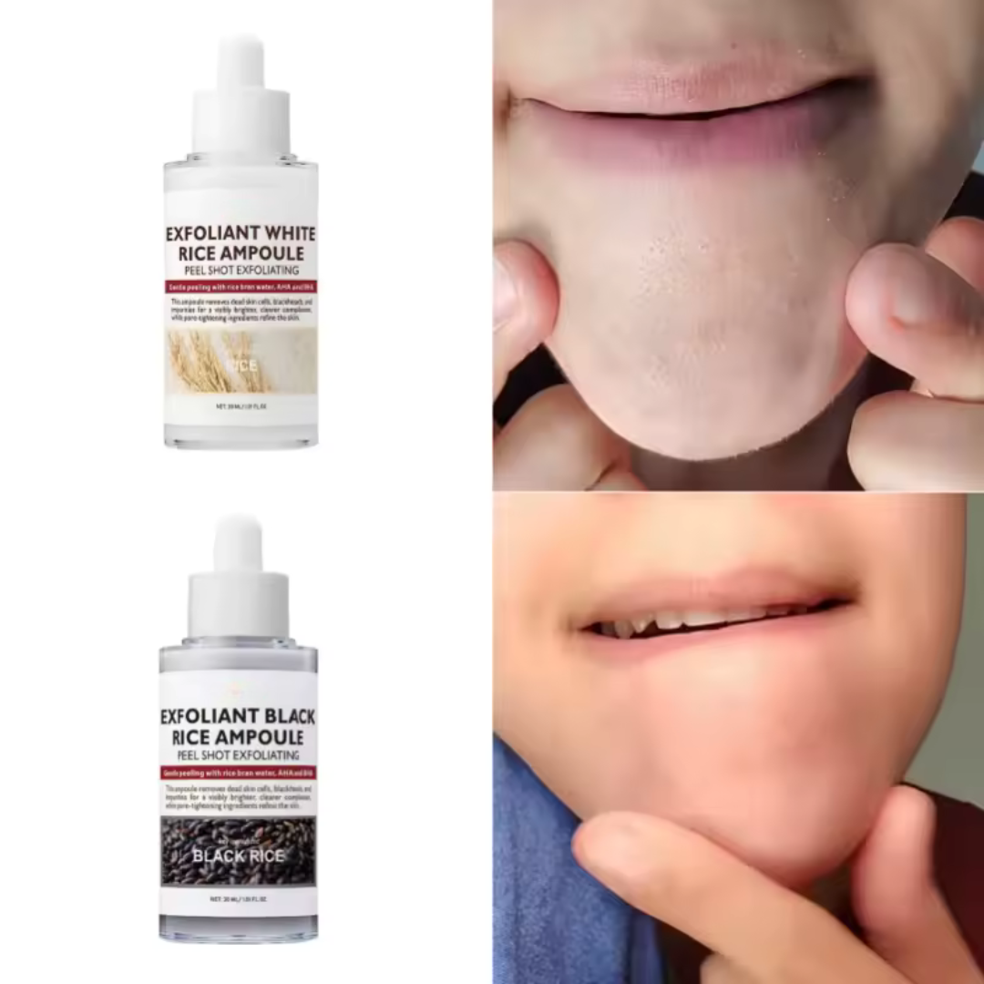 Black Rice Glow Repair Shot | Gentle Cleansing Essence & Exfoliant